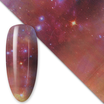 Film de transfert pour ongles 80 cm Cosmic n° 2