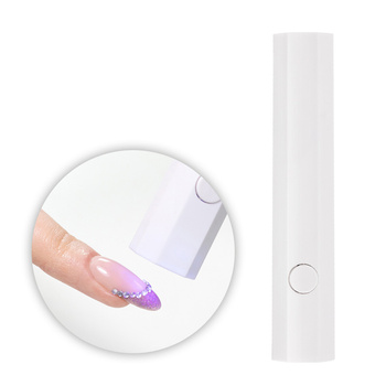 No Name 3W LED nail lamp for hybrid polishes and gels 8806 white