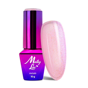 MollyLac Hybrid-Nagellack „Mermaid Whispers Siren Lips“ 10 g Nr. 594