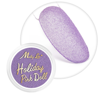 Smalto effetto Holiday Pink Doll MollyLac 1 g n. 1