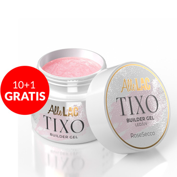 10 + 1 gratis: Tixotropes Aufbau-Gel AlleLac Tixo Builder Gel RoseSecco 45 g
