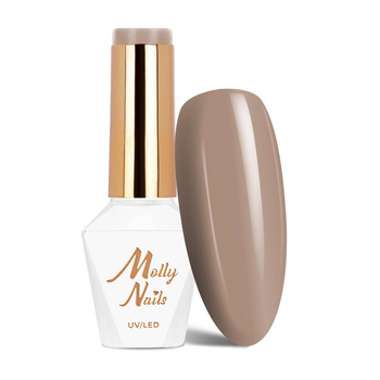 Molly Nails Choco Dreams Hazelnut HEMA/Di-HEMA Free Hybrid Nail Polish 8g No. 352
