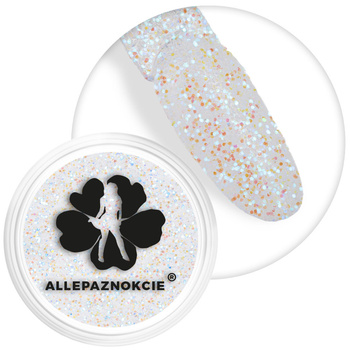 Poudre pour ongles Shine Crystals Allepaznokcie Lumiere n° 04