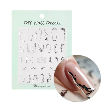 Autocollants pour ongles, motifs TH-1106