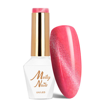 Molly Nails Hybrid-Nagellack Neon Flashy Cat Eye HEMA-frei 8 g Nr. 172
