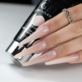 Polygel Acrylgel zum Aufbauen für Nagelverlängerungen AcrylGel Molly Nails HEMA/Di-HEMA-frei Nude 30 ml