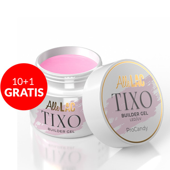 10 + 1 gratis: Tixotropes Aufbau-Gel AlleLac Tixo Builder Gel ProCandy 45 g