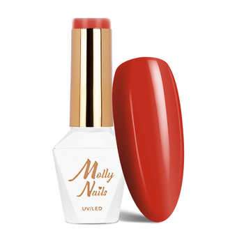 Molly Nails Elite Women Crimson HEMA/Di-HEMA Free Hybrid Nail Polish 8g No. 42