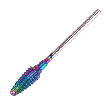 Professioneller Kobalt-Wolfram-Fräser, Regenbogenmodell Flame M 3/32" Nr. 4