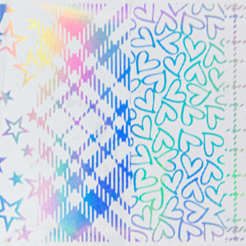 Pellicola transfer 100 cm motivo holo 10 n. 5