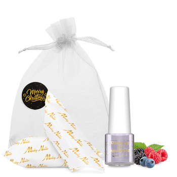Sonderedition Nagelhaut- und Nagelöl mit dem Duft „Berry Temptation“ und Karamellbonbons in einem dekorativen Säckchen, 5 ml