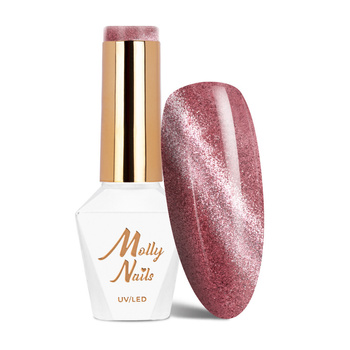 Magnetischer Hybridlack mit Cat-Eye-Effekt Cat Eye Womanity Kissing Molly Nails HEMA/Di-HEMA-frei 8 g Nr. 440