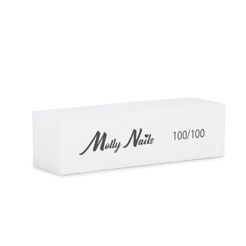 MollyLac Polierblock 100/100 Premium, weiß, 1 Stück