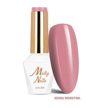 Molly Nails Glamour Women Powder Pink Dress HEMA/Di-HEMA-freier Hybridlack 8 g Nr. 3