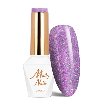 Molly Nails Shocking Shine Time Lie HEMA/Di-HEMA Free Hybrid Nail Polish 8g No. 682