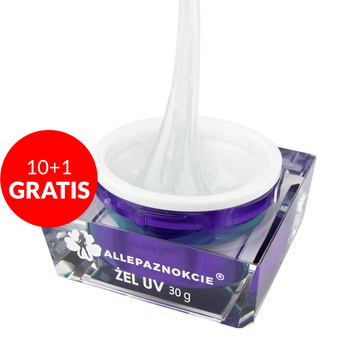 10 + 1 gratis Allepaznokcie Architect Gel (HEMA/Di-HEMA-frei) 30 g