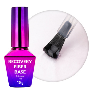 Base hybride Recovery Fiber Base Molly Nails Clear Pink 10 g