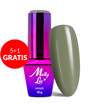 5 + 1 gratuit Vernis hybride MollyLac Pure Nature Pastel Glade 10 g n° 106