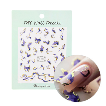 Selbstklebende Nagelsticker, Muster TH-1444