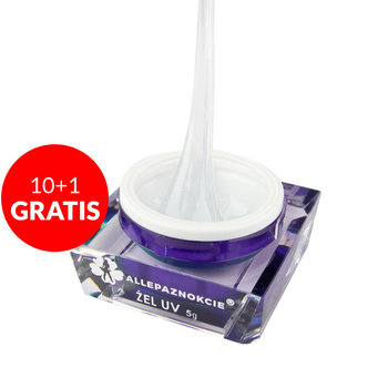 10 + 1 gratis Allepaznokcie Architect Gel (HEMA/Di-HEMA-frei) 5 g