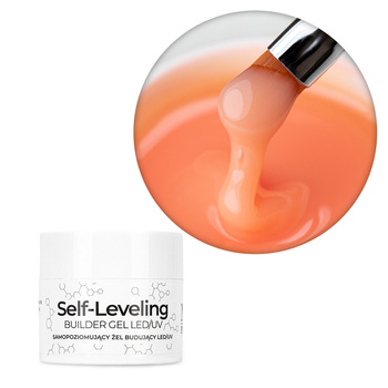 Selbstnivellierendes Builder-Gel, hart, mittlere Konsistenz, Molly Nails Coffee Blush, HEMA/Di-HEMA-frei, 50 g