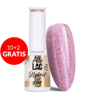 10 + 2 gratis: AlleLac Over the Rainbow HEMA/Di-HEMA-freier Hybridlack, 5 g, Nr. 76