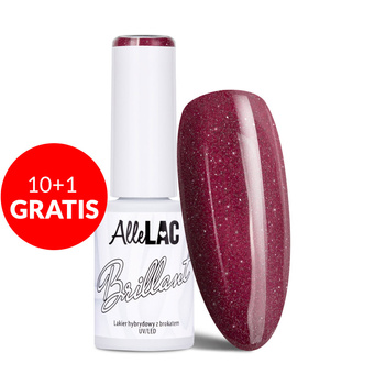 10 + 1 gratis: AlleLac Brillant HEMA/Di-HEMA-freier Hybridlack, 5 g, Nr. 137