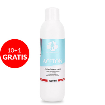 Kosmetisches Aceton, parfümiertes Flüssigmittel zum Entfernen von Hybridlacken und Acryl 1000 ml