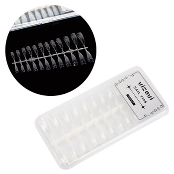 Spitz-Tips, klar, durchsichtig, 240 Stück, Modell PH-27
