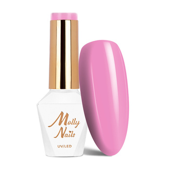 Molly Nails Flamingo Florale HEMA/Di-HEMA-freier Hybridlack 8 g Nr. 141
