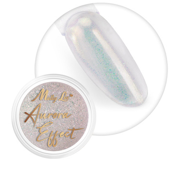 MollyLac Aurora Mirror Glow Nagelstaub 0,3 g Nr. 4