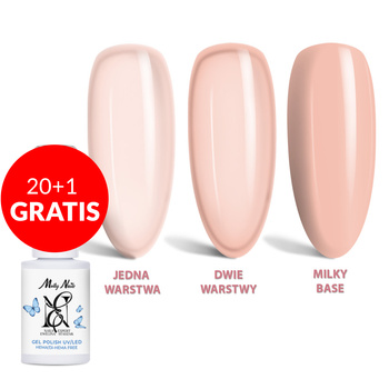 20 + 1 gratis LED/UV-Gel-Nagellack Molly Nails by Ewelina Staszak Talizman T10 Morganit HEMA/Di-HEMA-frei 7 g
