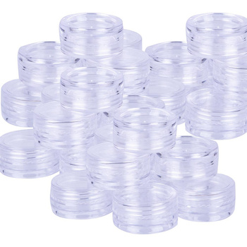 100 Stück kleine Gläschen für Schmuck, 3 ml