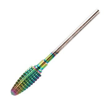 Professioneller Kobalt-Wolfram-Fräser, Regenbogenmodell Flame 1 M 3/32" Nr. 1