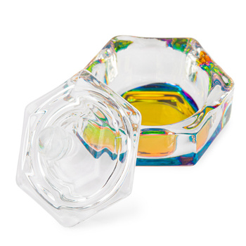 Glasfläschchen mit Deckel für Flüssigkeit, Reiniger für Henna Nr. 2