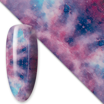Transfer foil for nails, 80 cm, Cosmic No. 6