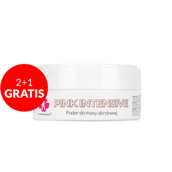 2+1 gratis Acrylpulver für die Nägel von Allepaznokcie Pink Intensive Acrylic Powder 30 g Nr. 5