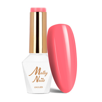 Molly Nails Hybridlack Fancy Fashion Peach Shake, HEMA/Di-HEMA-frei, 8 g, Nr. 331