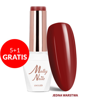 LED/UV-Gel-Nagellack Sorbet Nr. 290 Lemon Cream von Molly Nails, HEMA/Di-HEMA-frei, 8 g