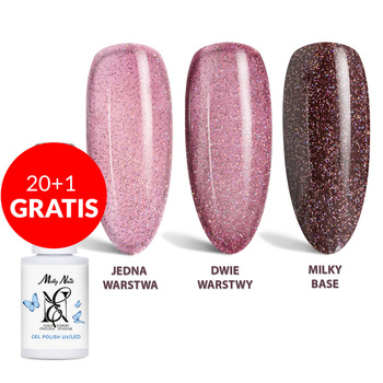 20 + 1 gratis LED/UV-Gel-Nagellack Molly Nails by Ewelina Staszak Talizman T13 Almandyn 7 g