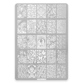 Stempelplatte mit Motiven plus-002