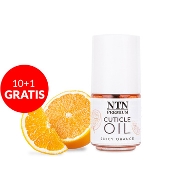 10 + 1 gratis: NTN Premium Nagelhautöl mit Juicy-Orange-Duft, 5 ml