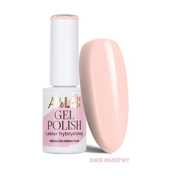 LED/UV-Hybridlack „Gel Polish Nudes N22 Light Rose“ von AlleLac, HEMA/Di-HEMA-frei, 6 g