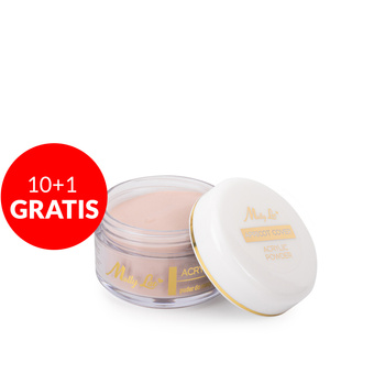 MollyLac Acrylpulver für Nägel „Apricot Cover“, 15 g