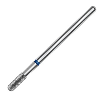 Staleks Pro Expert Diamantfräser, abgerundeter Zylinder, blau, 2,3/6,5 mm