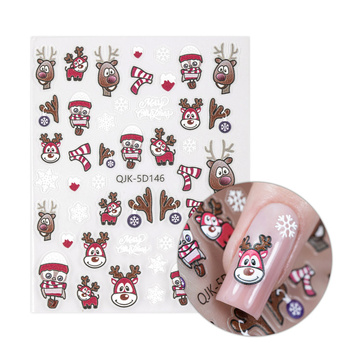 Selbstklebende Weihnachts-Nagelaufkleber von Molly Nails QJK-5D146