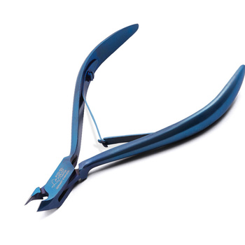 Lexwo Nagelhautzange, blau, 103D-5 mm