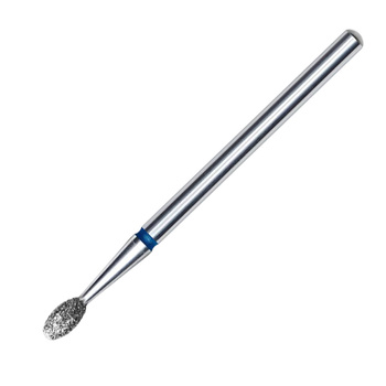 Diamantfräser, olivenförmig, blau, Staleks Expert 2,5/5 mm