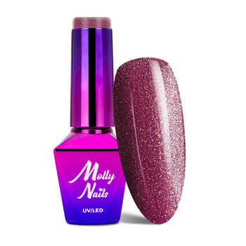 Molly Nails Hybridlack „Wedding Dream &amp; Champagne Choya“ 8 g Nr. 384