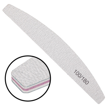 Zebra-Nagelfeile (Boot-Form), 100/180, 10er-Pack